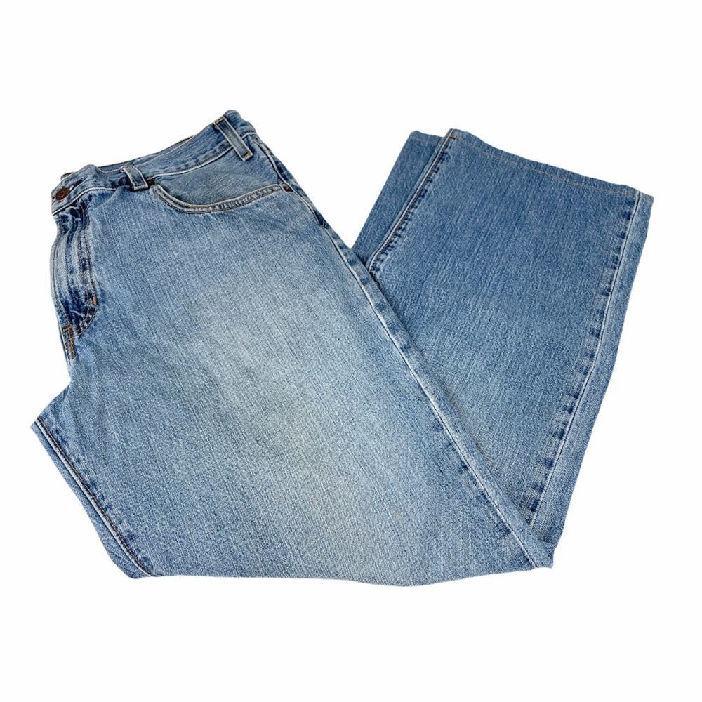 Gap Straight Leg Jeans, Blue, 36/30